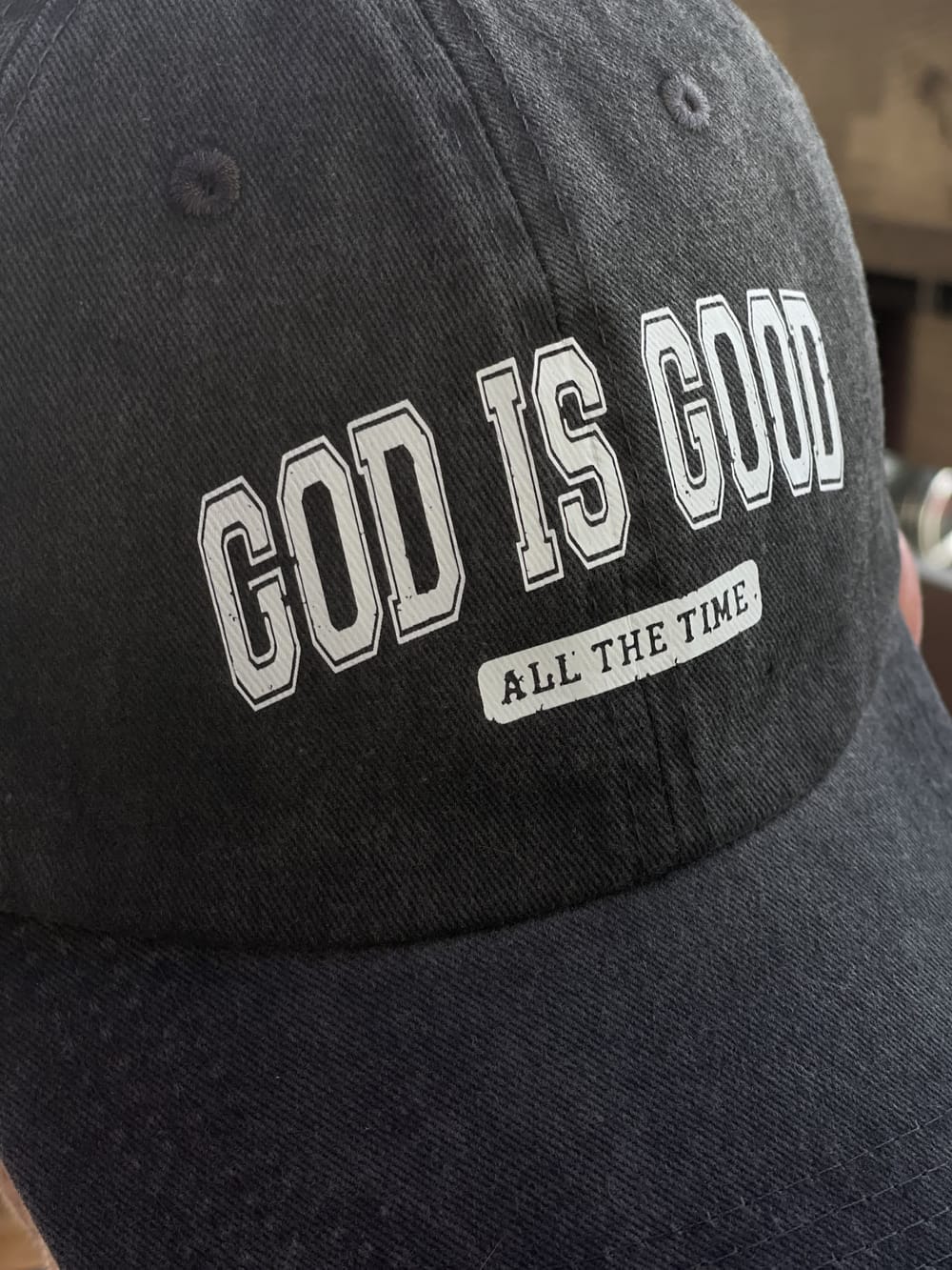 Кепка «God is Good All the Time»